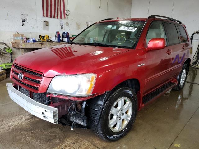 Photo 2 from auction – 2002 TOYOTA HIGHLANDER with VIN JTEHF21A620049626