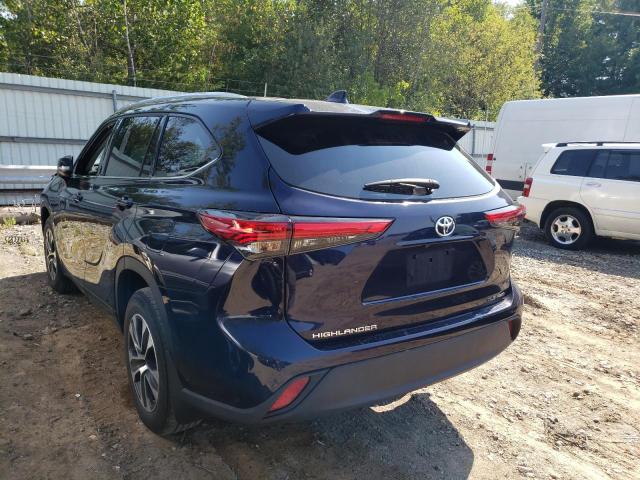 Photo 3 from auction – 2021 TOYOTA HIGHLANDER with VIN 5TDGZRBH9MS525623
