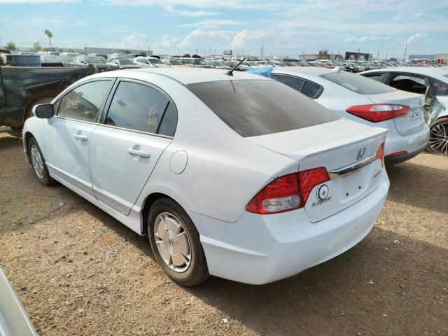 Photo 3 from auction – 2010 HONDA CIVIC HYBR with VIN JHMFA3F2XAS007849