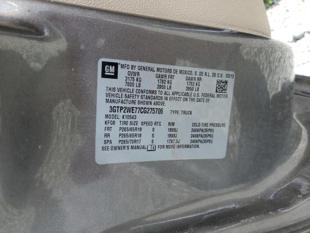 صورة رقم 10 من المزاد - 2012 GMC SIERRA K15 مع VIN 3GTP2WE77CG275706