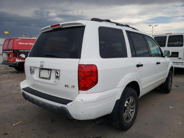Photo 4 from auction – 2004 HONDA PILOT EXL with VIN 2HKYF18544H551242