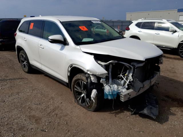 TOYOTA HIGHLANDER 2019 with VIN 5TDBZRFH3KS715418 - Photo from auction