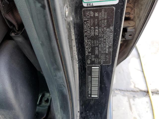 Photo 10 from auction – 2013 KIA FORTE SX with VIN KNAFW4A32D5733228