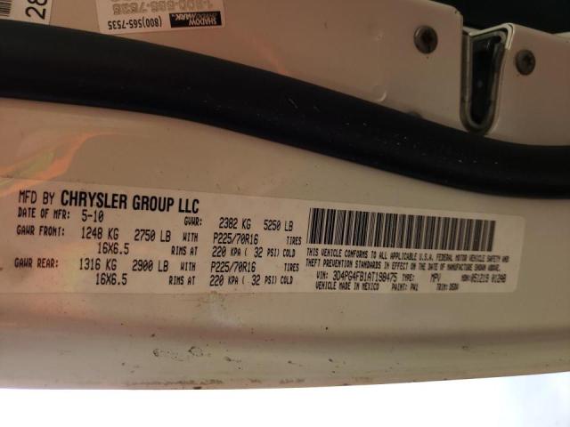 Photo 10 from auction – 2010 DODGE JOURNEY SE with VIN 3D4PG4FB1AT198475
