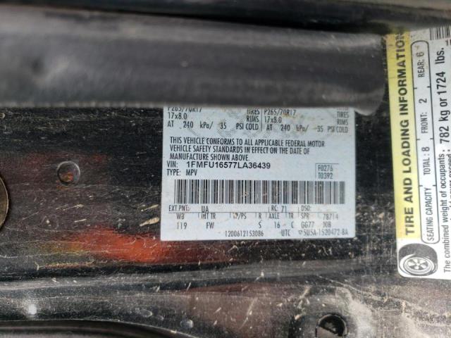 Photo 10 from auction – 2007 FORD EXPEDITION with VIN 1FMFU16577LA36439
