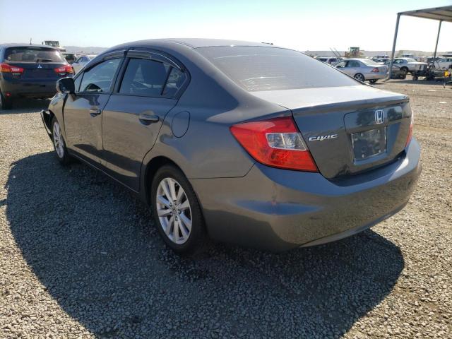 Photo 3 from auction – 2012 HONDA CIVIC EXL with VIN 2HGFB2F90CH590871