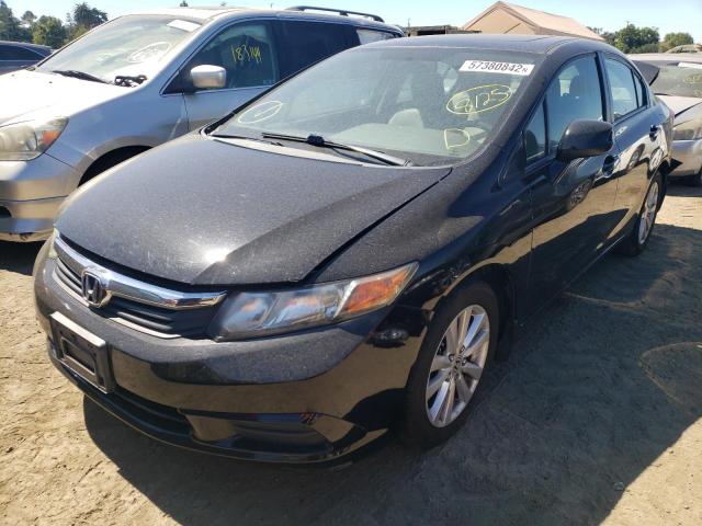 Photo 2 from auction – 2012 HONDA CIVIC EX with VIN 19XFB2F8XCE318054