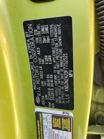 Photo 10 from auction – 2015 KIA SOUL with VIN KNDJN2A23F7752521