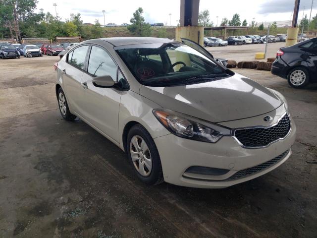 KIA FORTE LX 2015 with VIN KNAFK4A69F5330758 - Photo from auction