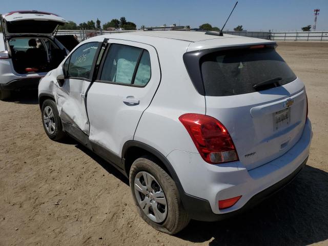 Photo 3 from auction – 2017 CHEVROLET TRAX LS with VIN 3GNCJKSB3HL216404