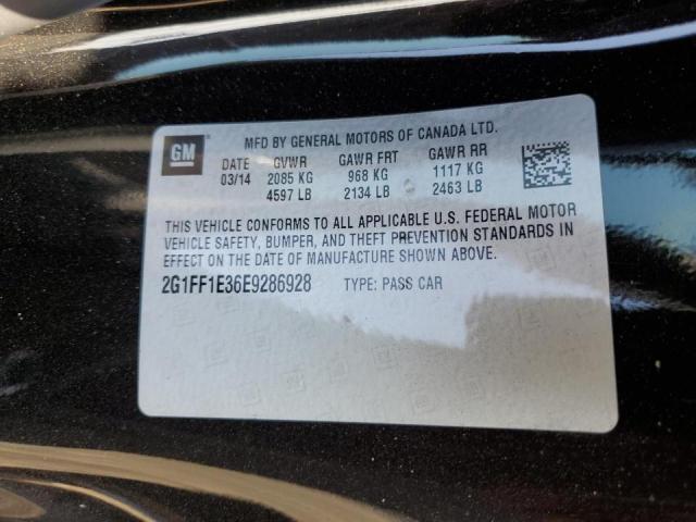 Photo 10 from auction – 2014 CHEVROLET CAMARO LT with VIN 2G1FF1E36E9286928