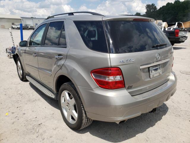 Photo 3 from auction – 2008 MERCEDES-BENZ ML 550 with VIN 4JGBB72E48A332223