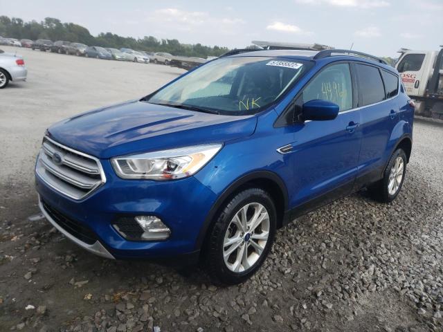 Photo 2 from auction – 2018 FORD ESCAPE SEL with VIN 1FMCU0HD8JUC31162