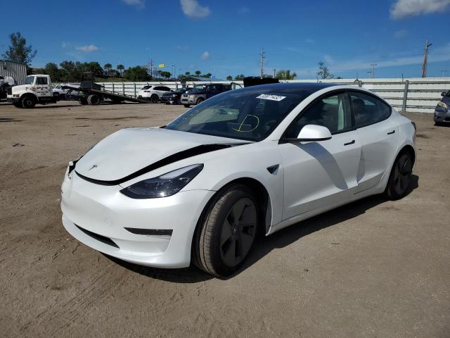 Photo 2 from auction – 2021 TESLA MODEL 3 with VIN 5YJ3E1EA4MF058089