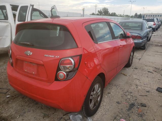 Photo 4 from auction – 2015 CHEVROLET SONIC LT with VIN 1G1JC6SH3F4180487
