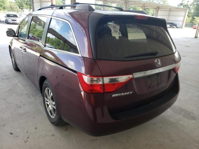 Photo 3 from auction – 2012 HONDA ODYSSEY EX with VIN 5FNRL5H47CB068448