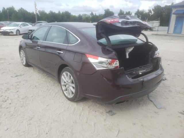 Photo 3 from auction – 2013 TOYOTA AVALON BAS with VIN 4T1BK1EB3DU069309