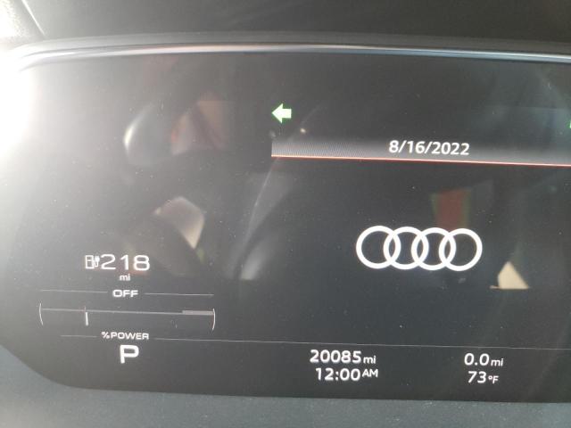 Photo 8 from auction – 2021 AUDI E-TRON SPO with VIN WA11AAGEXMB000763