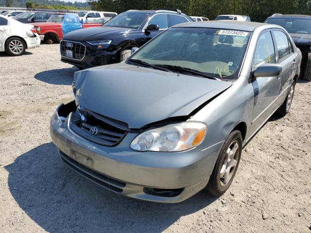 Photo 2 from auction – 2003 TOYOTA COROLLA CE with VIN 1NXBR32E83Z029294