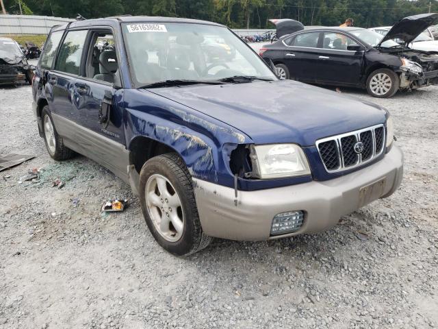 SUBARU FORESTER S 2002 with VIN JF1SF655X2H707700 - Photo from auction