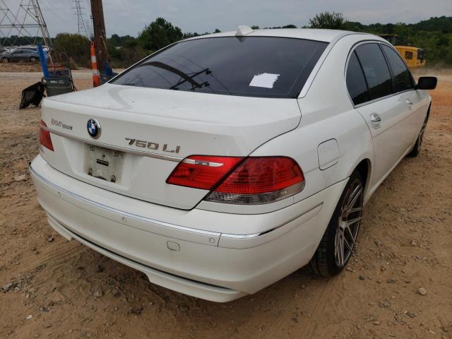 Photo 4 from auction – 2007 BMW 750 with VIN WBAHN83527DT68092