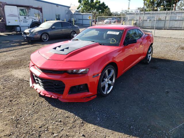 Photo 2 from auction – 2015 CHEVROLET CAMARO LS with VIN 2G1FB1E37F9309310