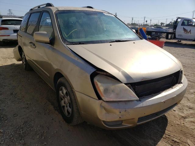 KIA SEDONA EX 2008 with VIN KNDMB233586225603 - Photo from auction
