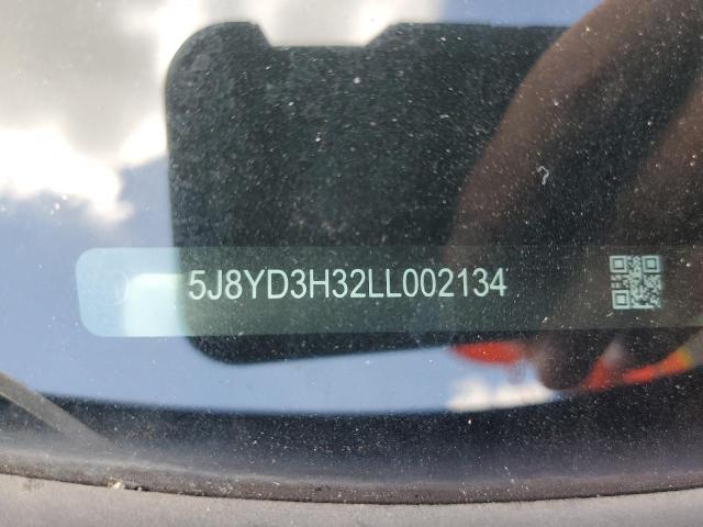 Photo 10 from auction – 2020 ACURA MDX with VIN 5J8YD3H32LL002134