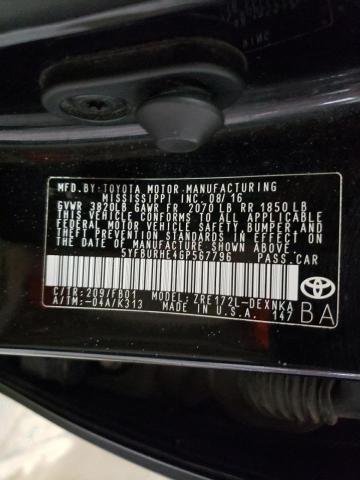 Photo 10 from auction – 2016 TOYOTA COROLLA L with VIN 5YFBURHE4GP567796