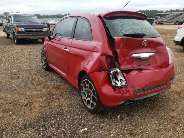 Photo 3 from auction – 2012 FIAT 500 SPORT with VIN 3C3CFFBR8CT365581