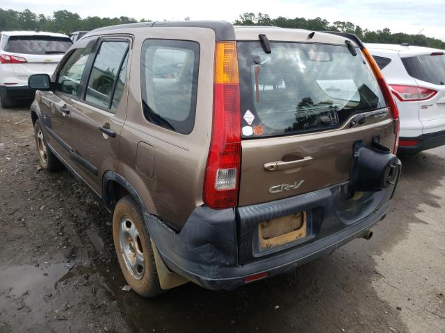 Photo 3 from auction – 2002 HONDA CR-V LX with VIN JHLRD68442C009388