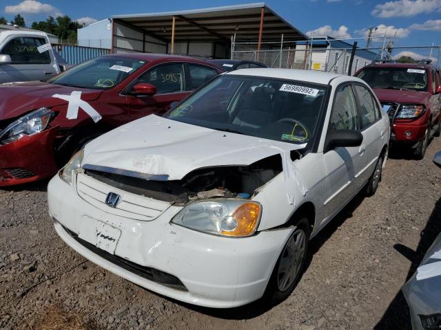 Photo 2 from auction – 2003 HONDA CIVIC LX with VIN 2HGES16563H564231