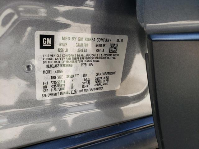 Photo 10 from auction – 2019 BUICK ENCORE PRE with VIN KL4CJASB1KB888936