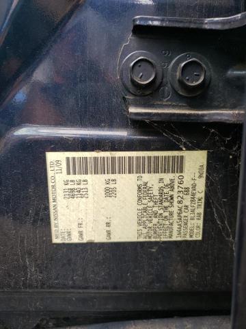 Photo 10 from auction – 2010 NISSAN MAXIMA S with VIN 1N4AA5AP6AC823760