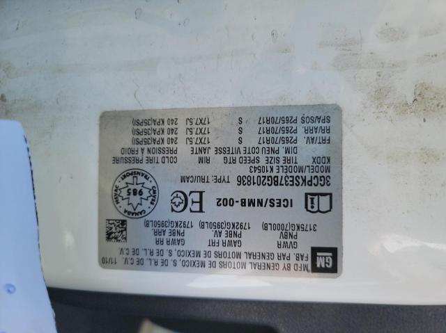 Photo 10 from auction – 2011 CHEVROLET SILVERADO with VIN 3GCPKSE37BG201836
