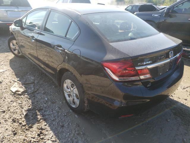 Photo 3 from auction – 2013 HONDA CIVIC with VIN 2HGFB2F50DH601155