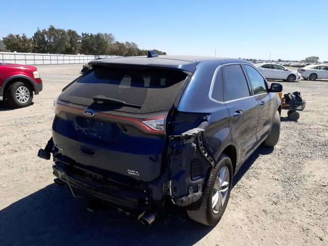 Photo 4 from auction – 2017 FORD EDGE SEL with VIN 2FMPK4J91HBC65934