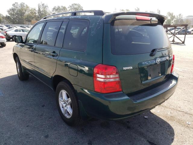 Photo 3 from auction – 2003 TOYOTA HIGHLANDER with VIN JTEGD21AX30066285