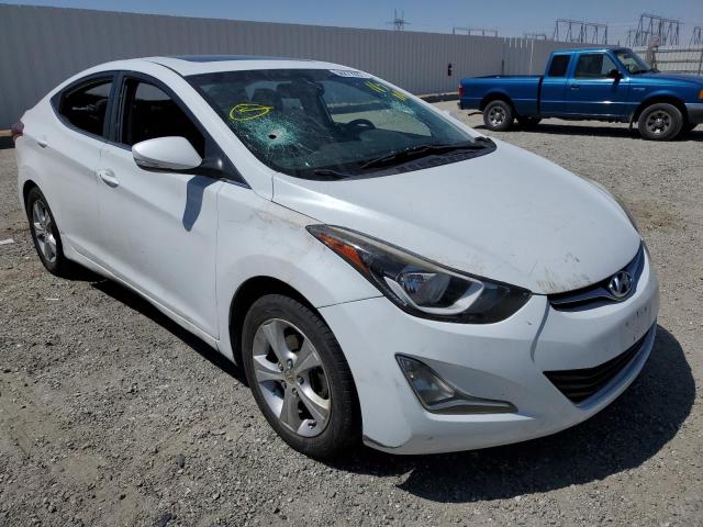 HYUNDAI ELANTRA SE 2016 with VIN 5NPDH4AE4GH736982 - Photo from auction