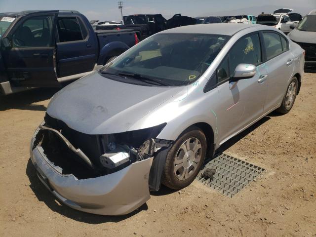Photo 2 from auction – 2012 HONDA CIVIC HYBR with VIN JHMFB4F32CS009111