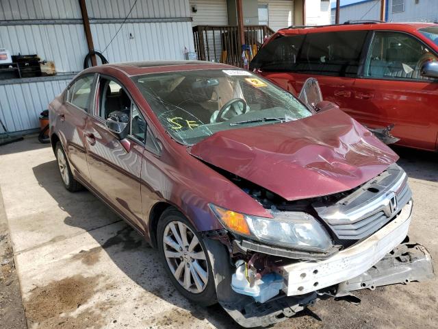 HONDA CIVIC EX 2012 with VIN 2HGFB2F80CH600306 - Photo from auction