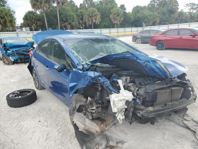 KIA FORTE EX 2014 with VIN KNAFX4A82E5073508 - Photo from auction