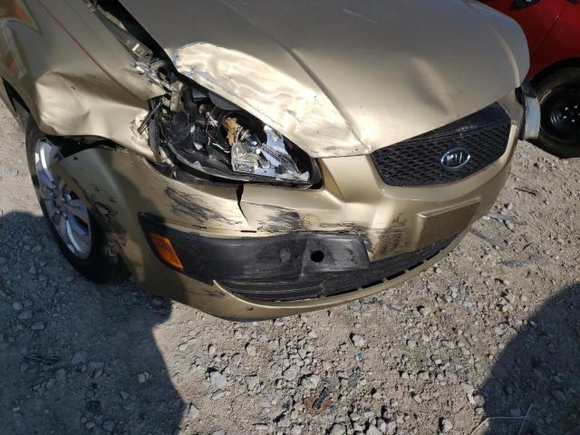 Photo 9 from auction – 2007 KIA RIO BASE with VIN KNADE123776226508