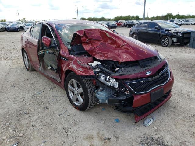 KIA OPTIMA LX 2014 with VIN 5XXGM4A74EG312656 - Photo from auction