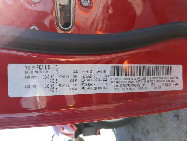 Zdjęcie 10 z aukcji – 2016 DODGE JOURNEY SE z VIN 3C4PDCAB3GT203420
