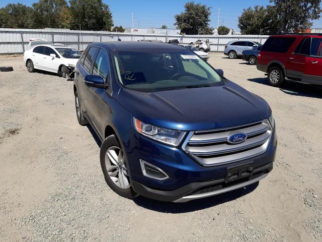 FORD EDGE SEL 2017 with VIN 2FMPK4J91HBC65934 - Photo from auction