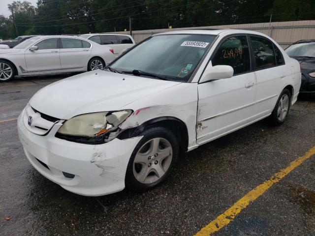 Photo 2 from auction – 2004 HONDA CIVIC EX with VIN 2HGES26794H584353
