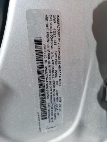 Photo 10 from auction – 2011 VOLKSWAGEN JETTA with VIN 3VWDX7AJ7BM355659