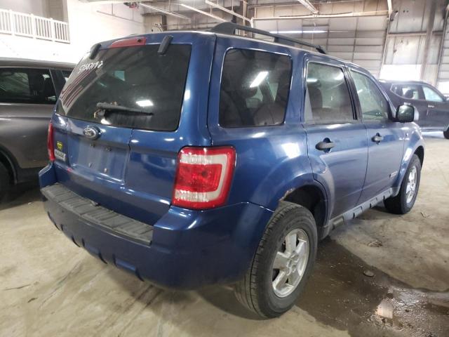 Photo 4 from auction – 2008 FORD ESCAPE XLT with VIN 1FMCU03158KB93554