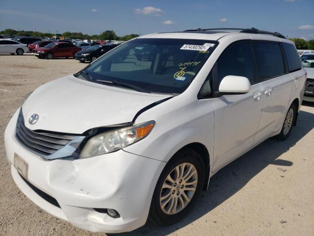 Photo 2 from auction – 2014 TOYOTA SIENNA XLE with VIN 5TDYK3DC3ES424375